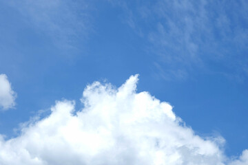 Beautiful blue sky clouds for background.