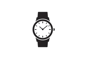 Stylish wristwatch design with classic minimalist aesthetic for time management and deadlines