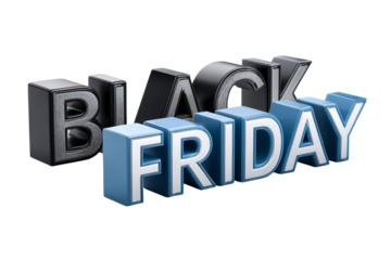 Bold Black Friday sale ads