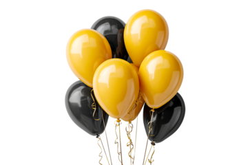 Colorful balloons for a festive celebration