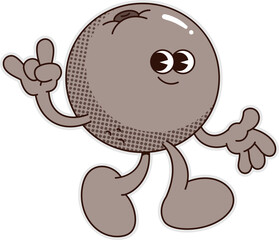 Groovy Orange Character