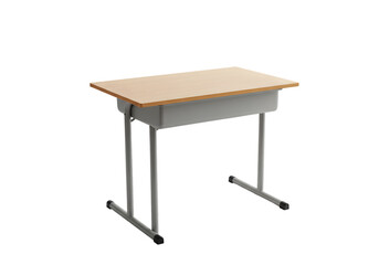 Classroom Desk Modern School Furniture Design on transparent background