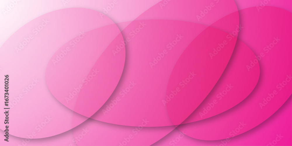 Aufkleber abstract light pink background with lines and layers. abstract circles background gradient future co