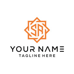 letter S square combination vector icon design template inspiration