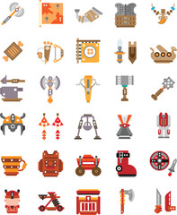 Indian tribal equipment icon