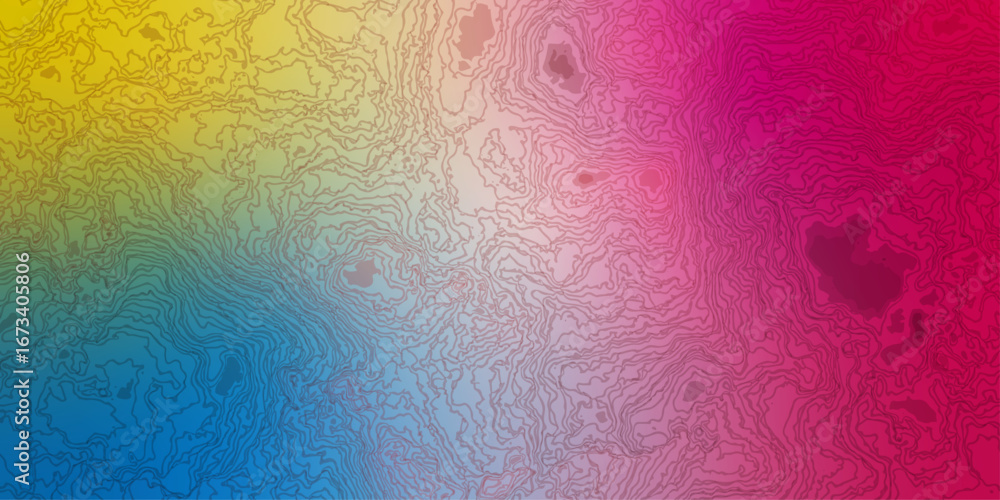 Poster abstract watercolor background with space aquarelle painted azure gradient color splashing textured 