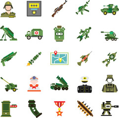 keywords weapon equipment icon flat