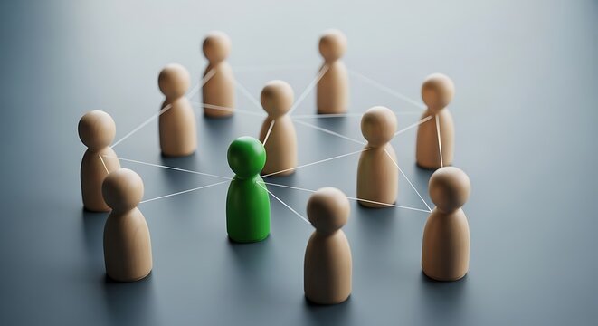 Networking and Connection A Visual Representation of Social Interaction and Group Dynamics