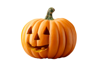 Classic smiling pumpkin for Halloween decoration