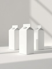 paper packaging of milk 
