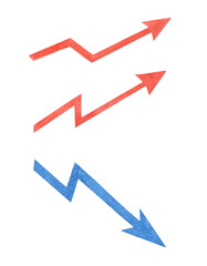 주식 차트 화살표