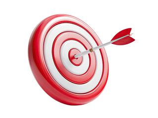 3D dart hitting a target (1)
