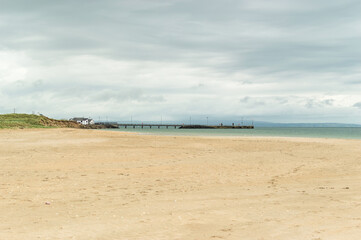 Beach and Pier background 