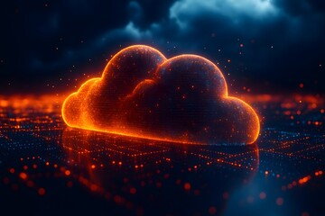 cloud computing consept art