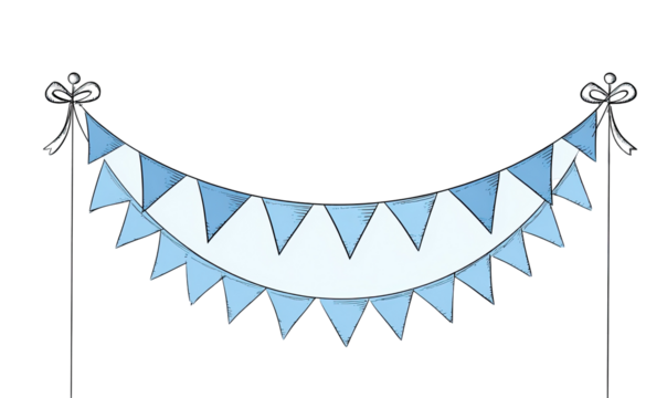 Simple blue banner - Powered by Adobe