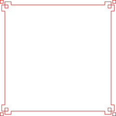 orean Traditional Ornamental Style Frame Border Design