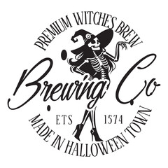 Premium witches brew Brewing Co.