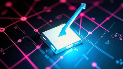 Grid lightsaber technology scene