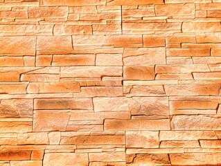 Stunning Orange Stone Wall Texture: Versatile High-Resolution Background for Digital Backdrops, Minimalist Designs, Photography, Web Use, Branding, and Creative Promotions Across Industries