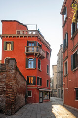 The Old Town of city of Venice, Italy