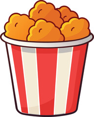 Fried chicken bucket