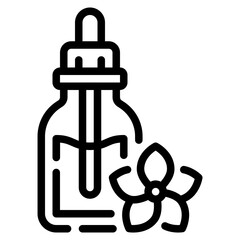 Essential Oil Vector Icon Indonesia