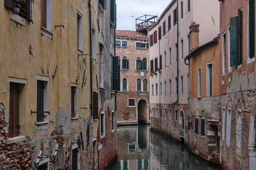 The Old Town of city of Venice, Italy