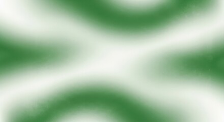 Abstract Green And White Swirl Background