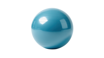 Teal Exercise Ball: Perfect for Fitness & Wellness
