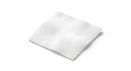 Fototapeta premium Soft White Facial Tissue, Single Square, Clean, Hygienic, Disposable