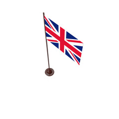 flag of united kingdom, isolated on transparent background, png