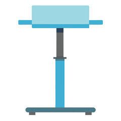standing desk with adjustable height and desktop