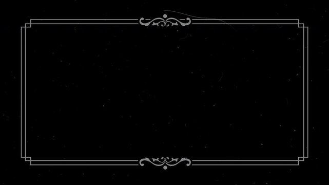 animation vintage old frame silent movie