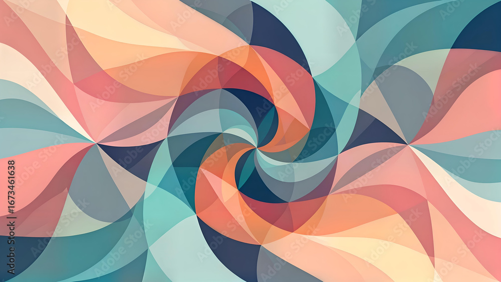 Fototapete minimal gradient backgrounds combined with hyper-realism create a captivating visual balance.