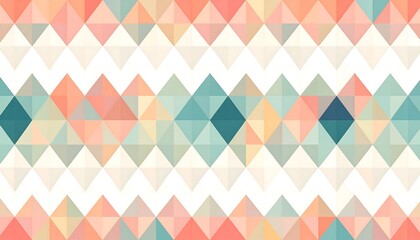 Abstract geometric pattern of triangles (1)