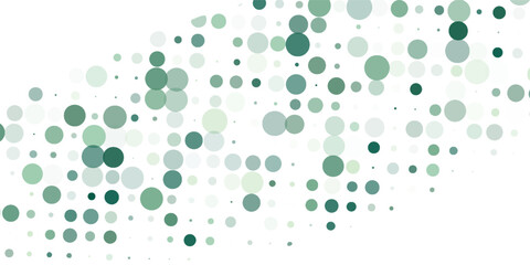 Light Blue, Green vector red banner with set of circles, dots. Donuts abstract modern abstract simple