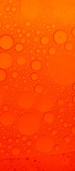 Macro microscope Red bubble texture, Close-up Green bubbles and drops oil background . blue green...