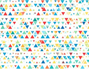Abstract geometric pattern of triangles (5)