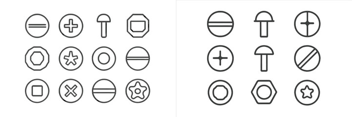 Geometric shapes and symbols collection for design and illustration