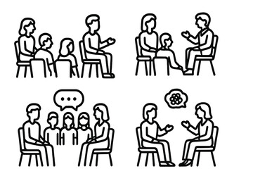 Active conversations in counseling with individuals and groups