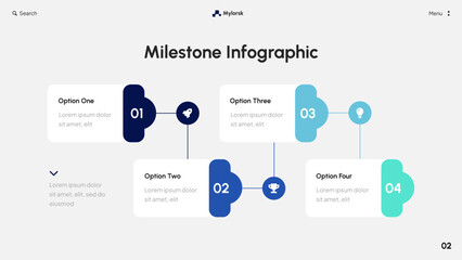 Business Milestone Infographic