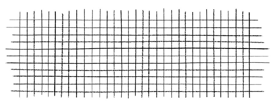 Vector freehand geometry chequered collage with black scribble wax strokes. Handmade children graphic backdrop with charcoal squiggle, chalkboard mood, and playful school design inspiration.