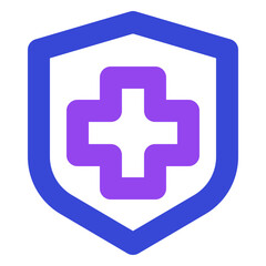 Obraz premium Medical twotone icon set