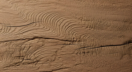 Closeup texture of weathered, cracked, and aged wood grain