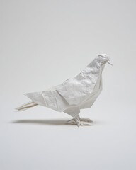 Origami Dove Paper Sculpture