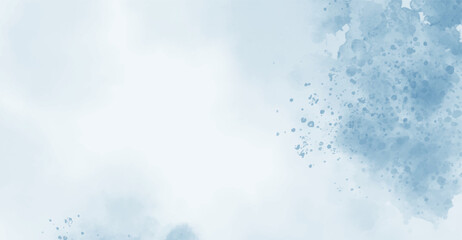 Abstract watercolor art background template. blue turquoise watercolor backdrop empty space for text, banner, presentation or product display graphic design