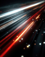 Abstract speed lines, vibrant colors