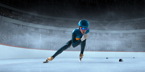 Short Track Speed ​​Skating.