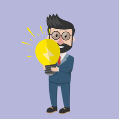 Businessman concept design illustration vector design