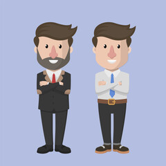 Businessman concept design illustration vector design